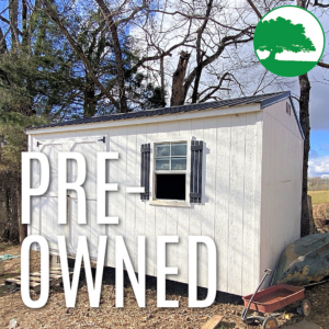 PRE-OWNED 10' x 16' Painted "Side Utility"