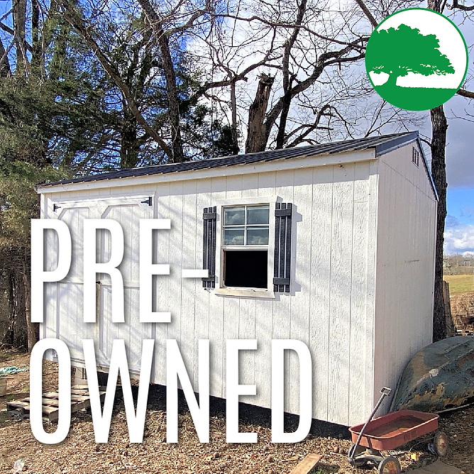 PRE-OWNED 10' x 16' Painted "Side Utility"