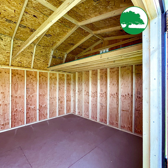 12' x 20' Painted "Side Lofted Barn" - Image 3