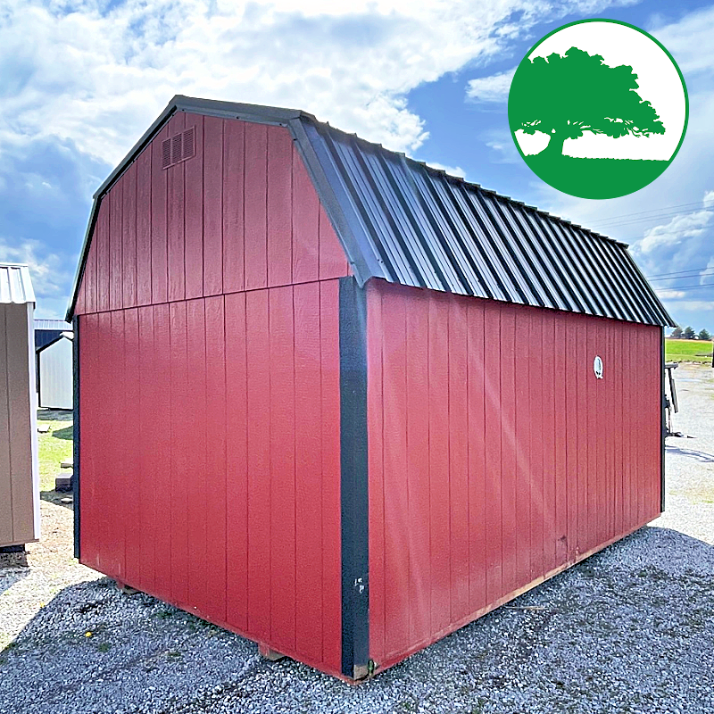 PRE-OWNED 10' x 16' Painted "Lofted Barn" - Image 4