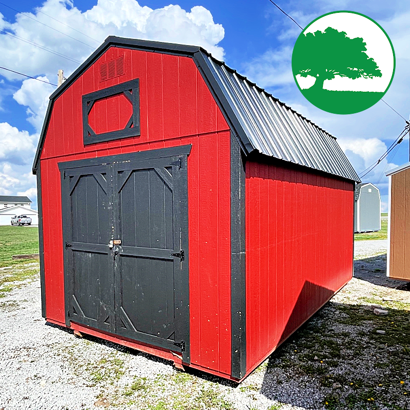 PRE-OWNED 10' x 16' Painted "Lofted Barn" - Image 6