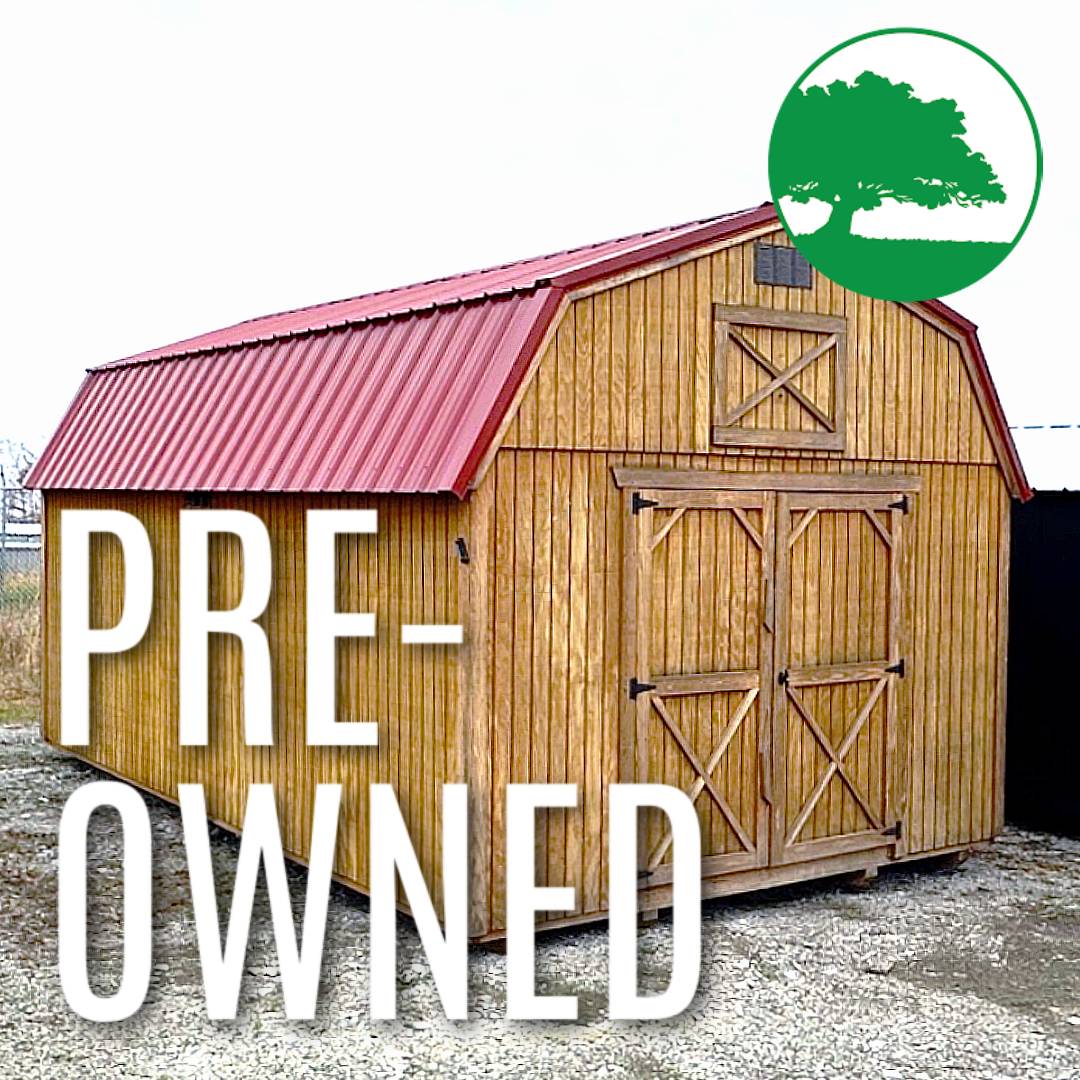 PRE-OWNED 12' x 20' Treated "Lofted Barn"