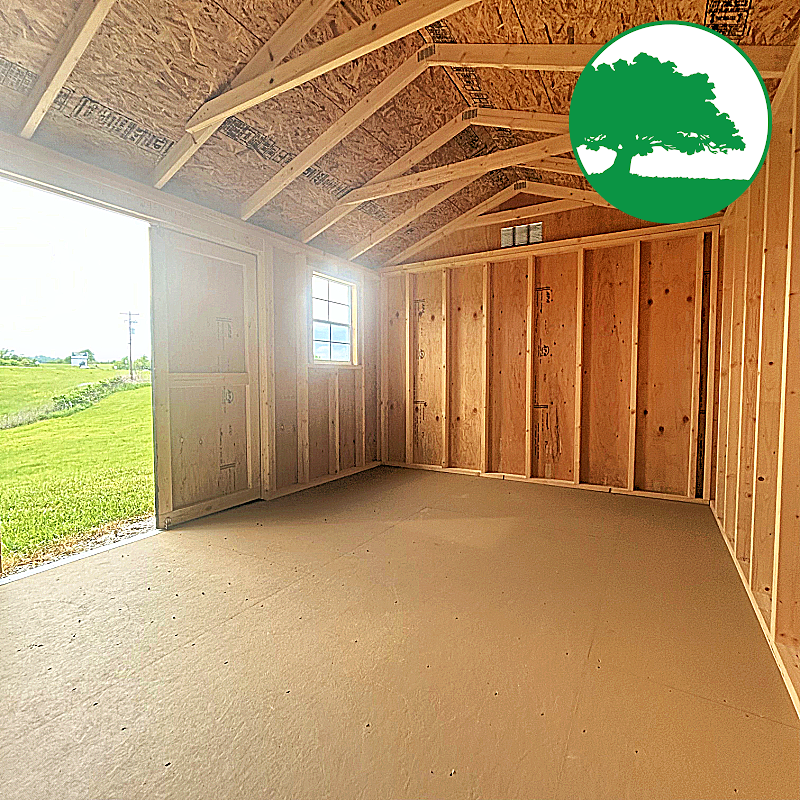 10' x 16' Painted "A-Roof / Side Utility" - Image 2