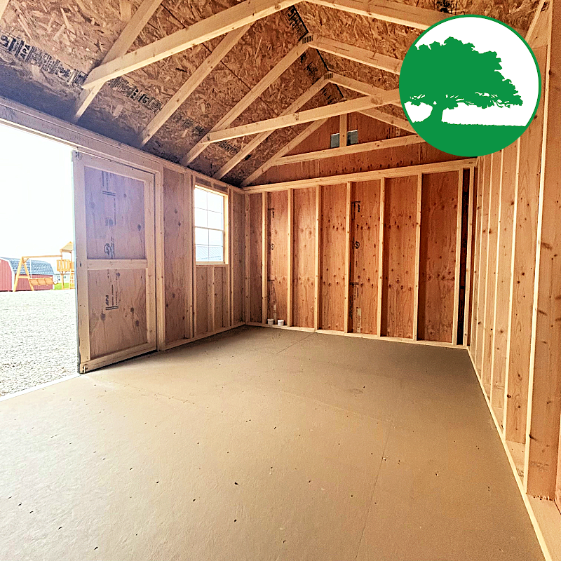 10' x 16' Painted "Lancaster / Side Utility" - Image 2