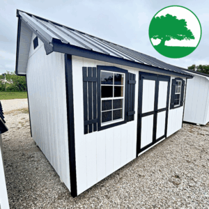 10' x 16' Painted "Lancaster / Side Utility"