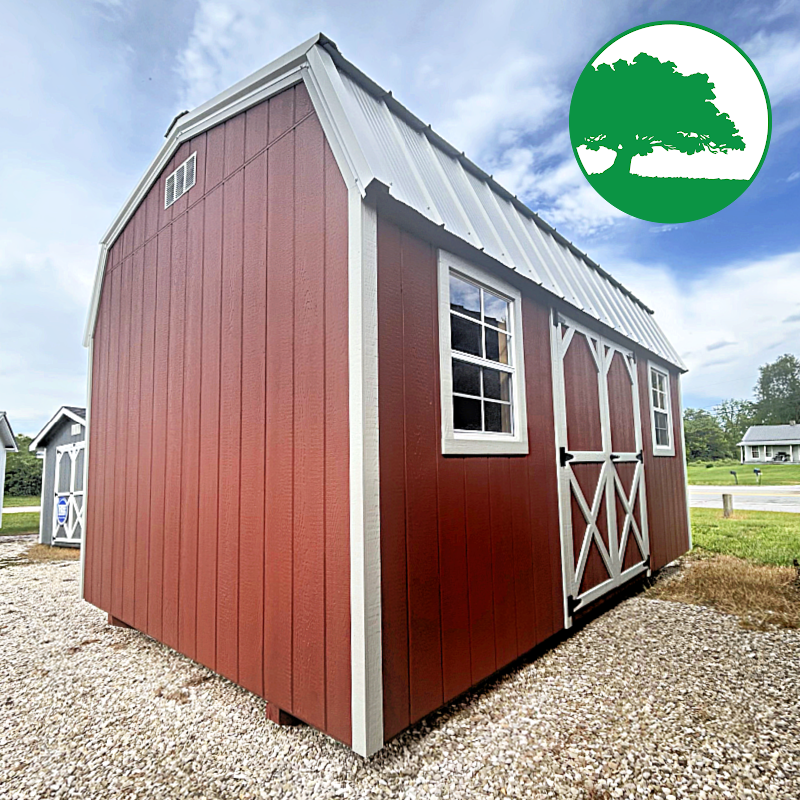 10' x 16' Painted "Deluxe Barn"