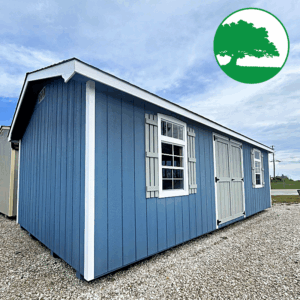 12' x 24' Painted "A-Roof / Side Utility"