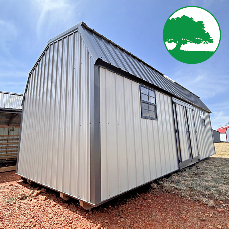 12' x 24' Metal "Side Lofted Barn"