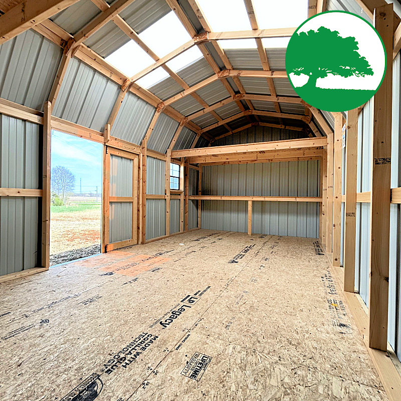 12' x 24' Metal "Side Lofted Barn" - Image 3