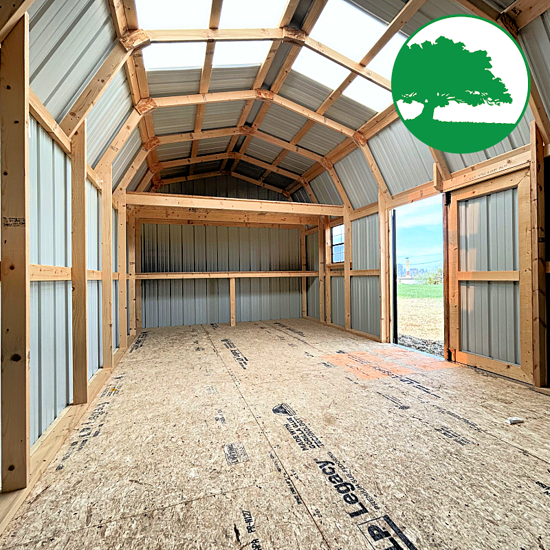 12' x 24' Metal "Side Lofted Barn" - Image 4