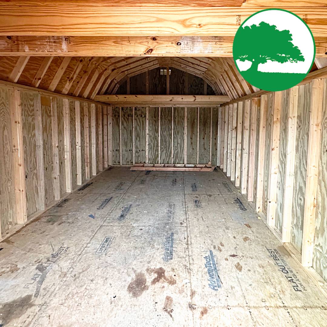 PRE-OWNED 12' x 20' Treated "Lofted Barn" - Image 5