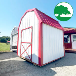 8' x 8' Metal "Lofted Barn"