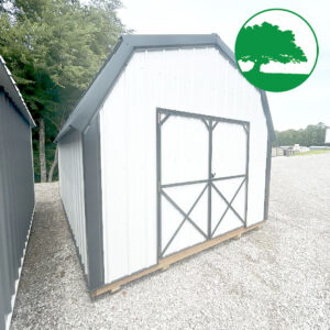 12' x 16' Metal "Mid Loft Barn"
