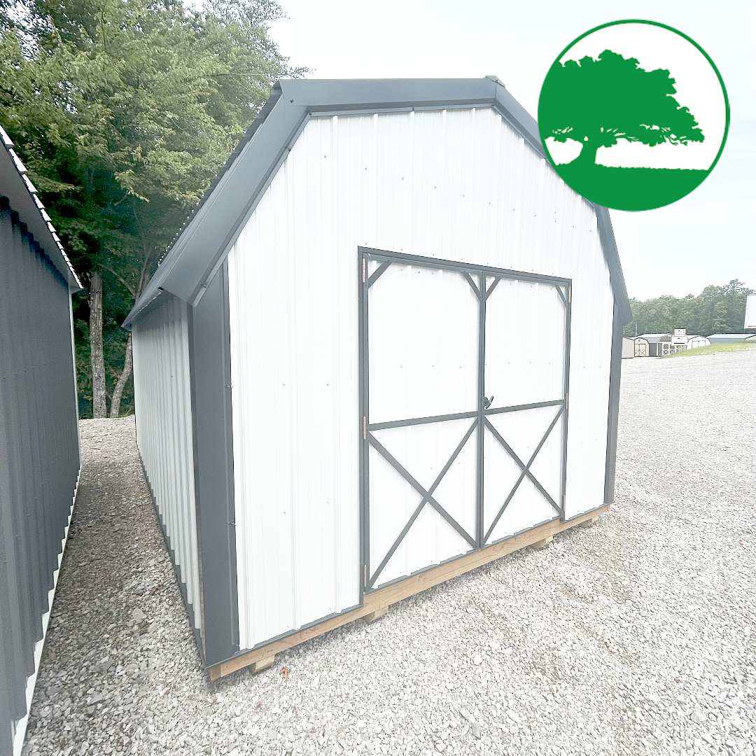 12' x 16' Metal "Mid Loft Barn"