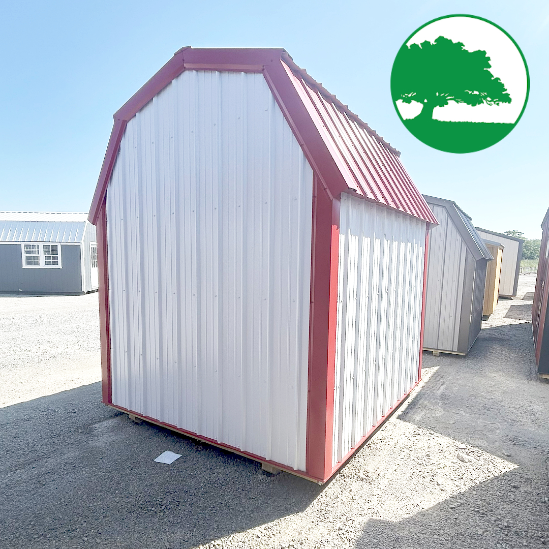 8' x 8' Metal "Lofted Barn" - Image 3
