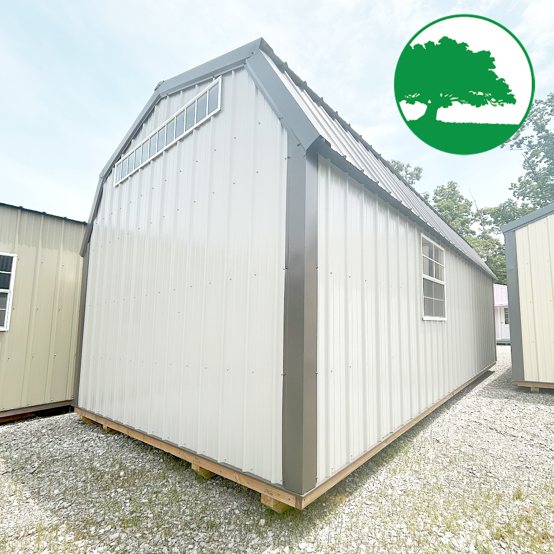 12' x 24' Metal "Lofted Garage" - Image 6