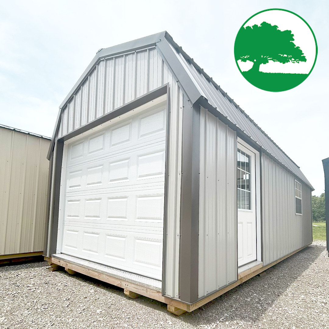 12' x 24' Metal "Lofted Garage"