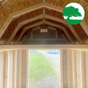 8' x 12' Treated "Lofted Barn"