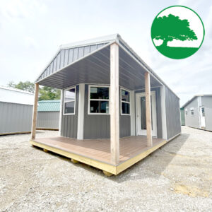 14' x 28' Metal "Deluxe Cabin"