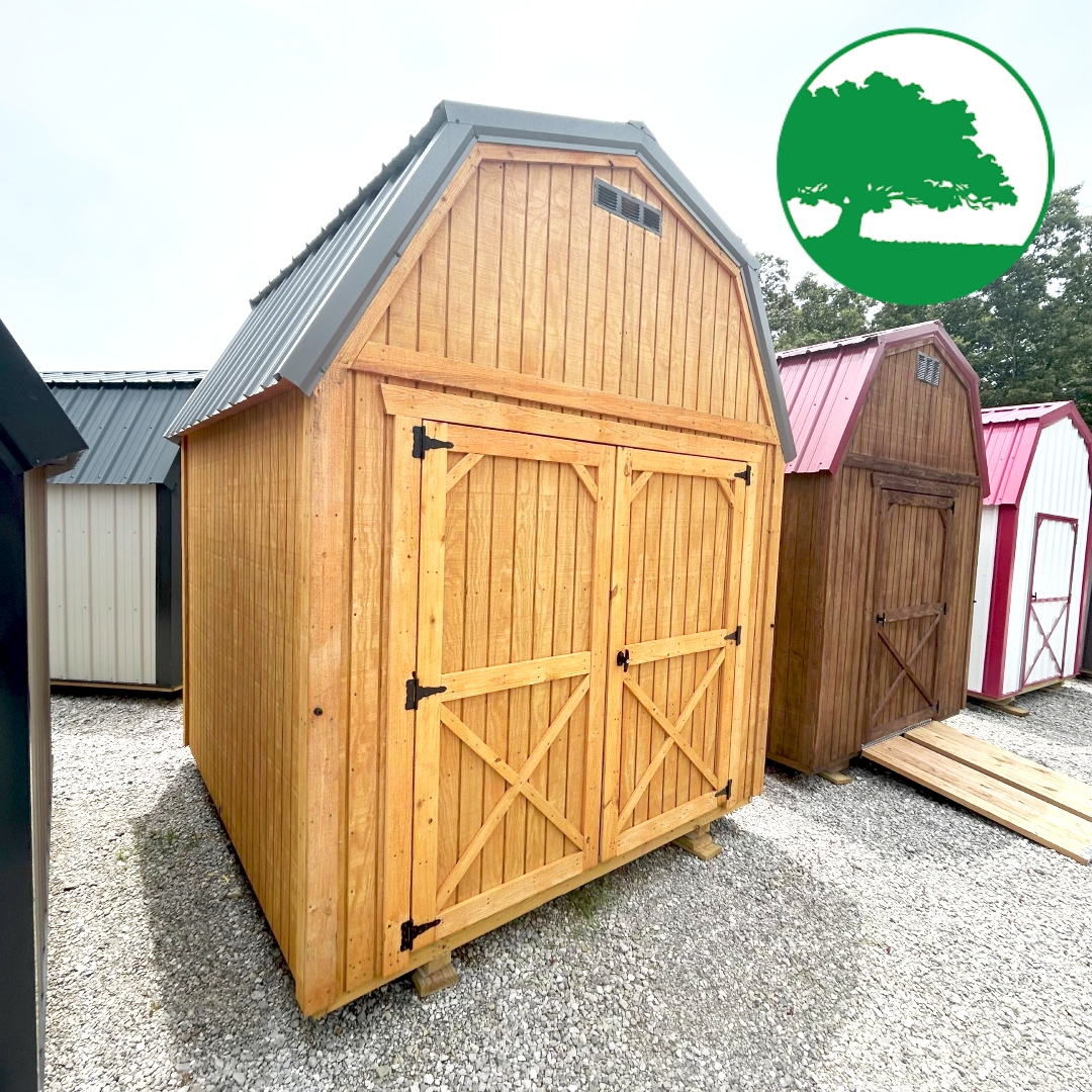 8' x 8' Treated "Lofted Barn" - Image 3