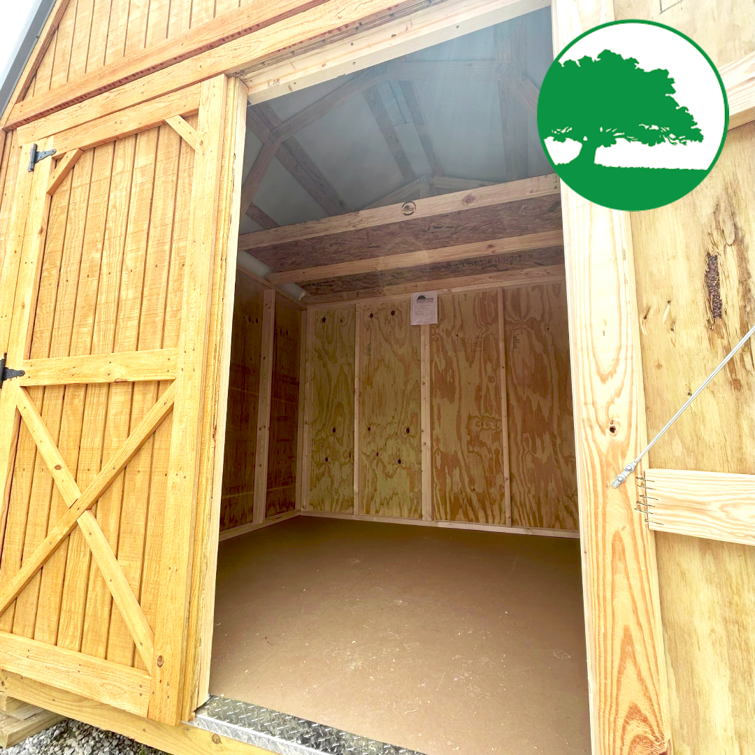 8' x 8' Treated "Lofted Barn"