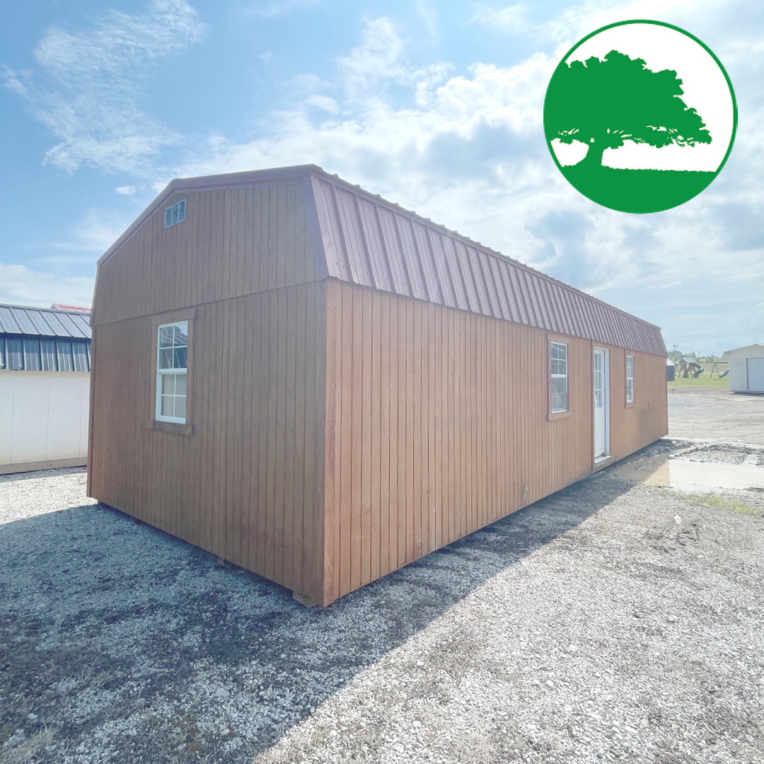 PRE-OWNED 14' x 40' Treated "Side Lofted / Cabin" - Image 6