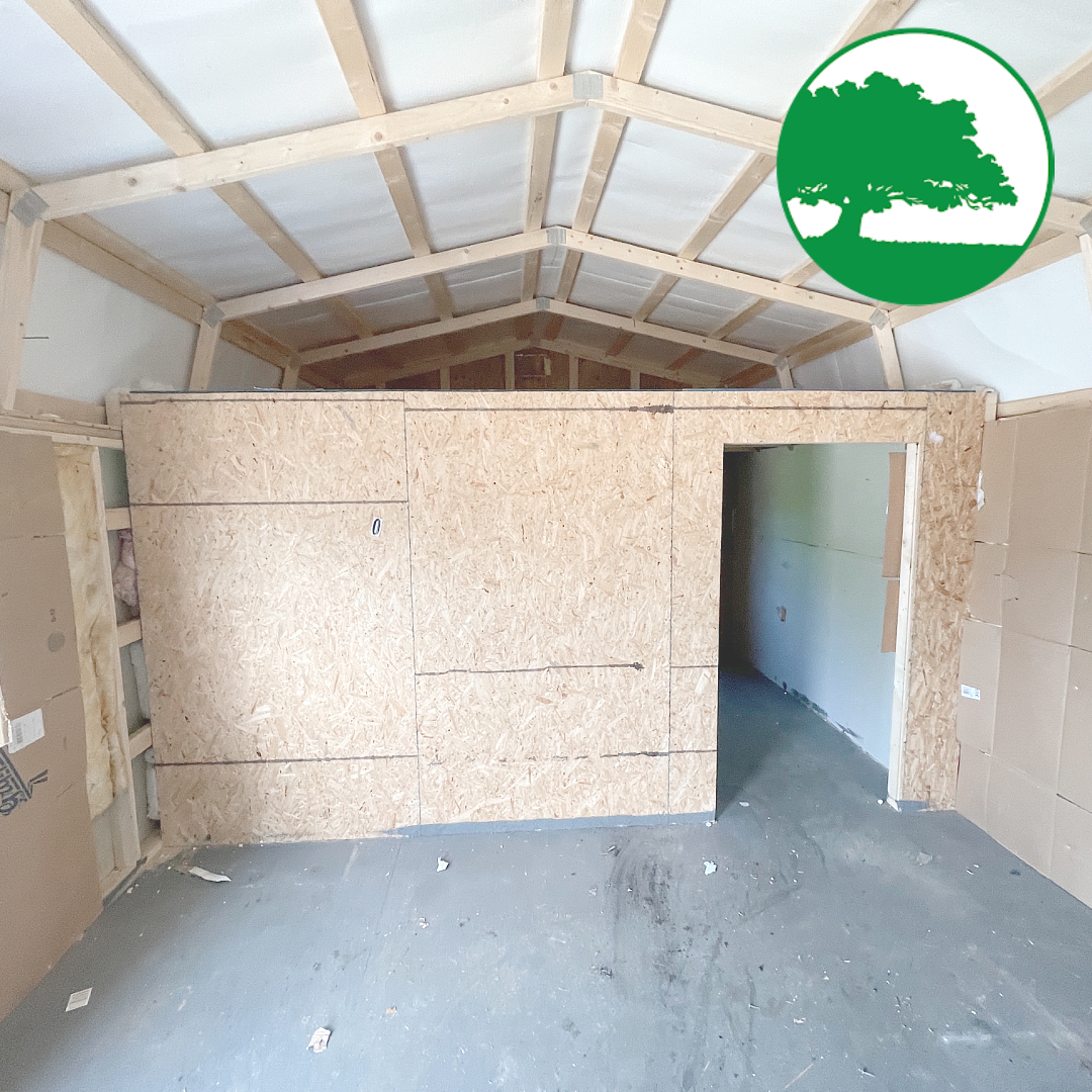 PRE-OWNED 14' x 40' Treated "Side Lofted / Cabin" - Image 3