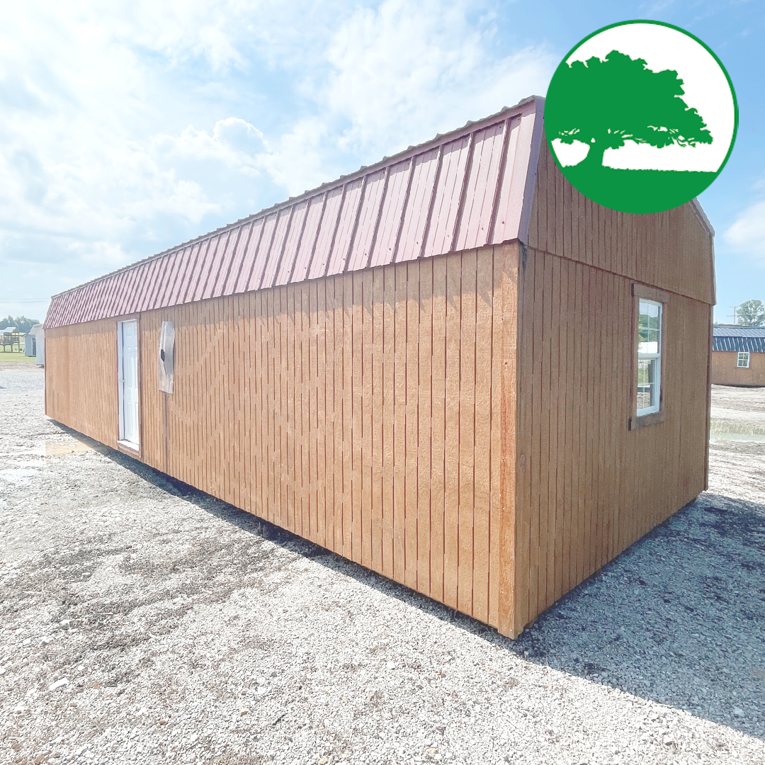 PRE-OWNED 14' x 40' Treated "Side Lofted / Cabin" - Image 4
