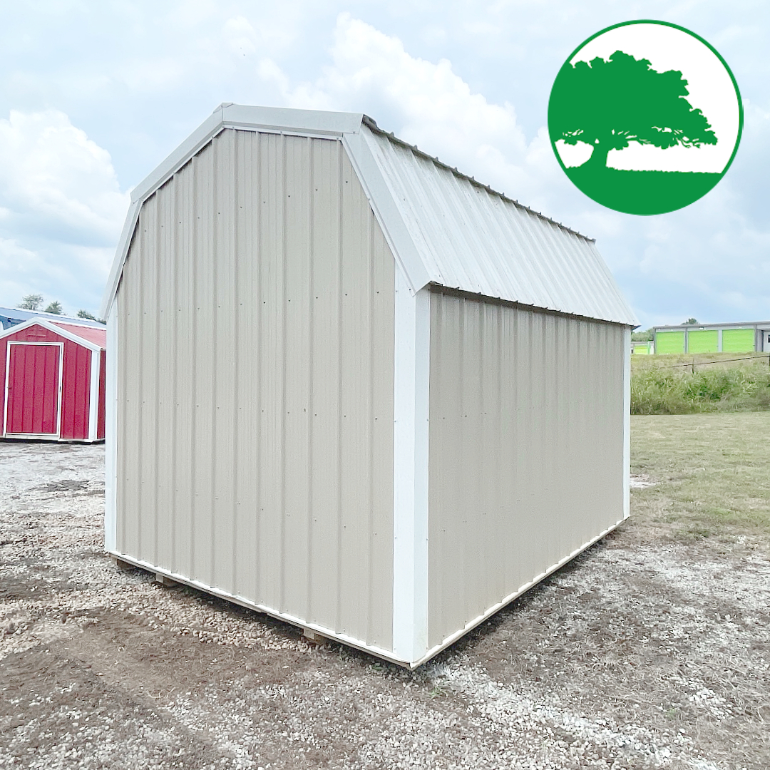 PRE-OWNED 10' x 12' Metal "Side Loft Barn" - Image 8