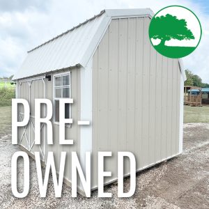 PRE-OWNED 10' x 12' Metal "Side Loft Barn"