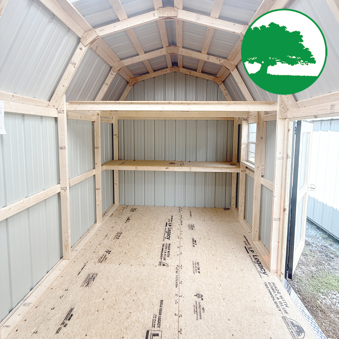 9' x 18' Metal "Side Lofted Barn" - Image 2