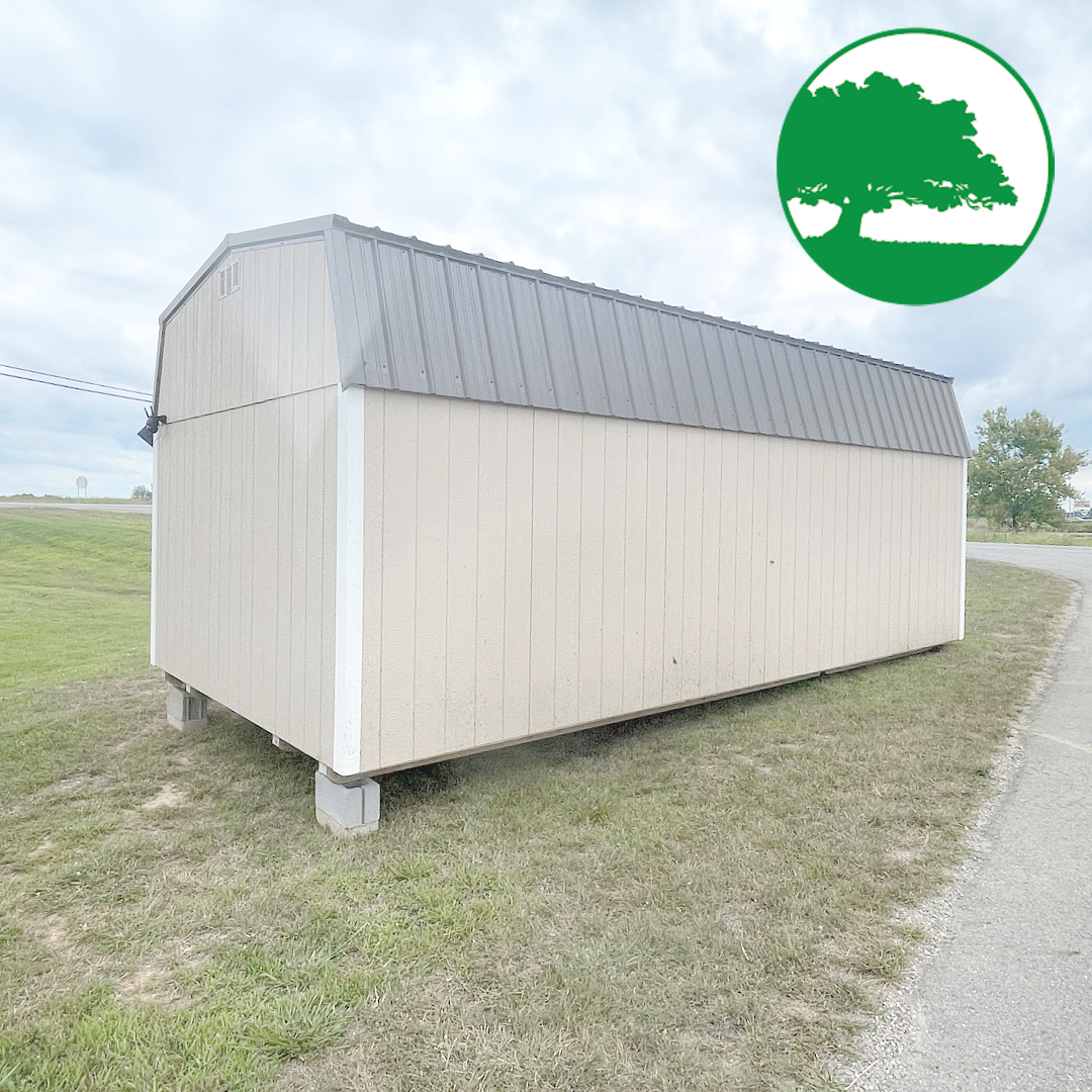 PRE-OWNED 12' x 24' Painted "Side Lofted / Workshop" - Image 5