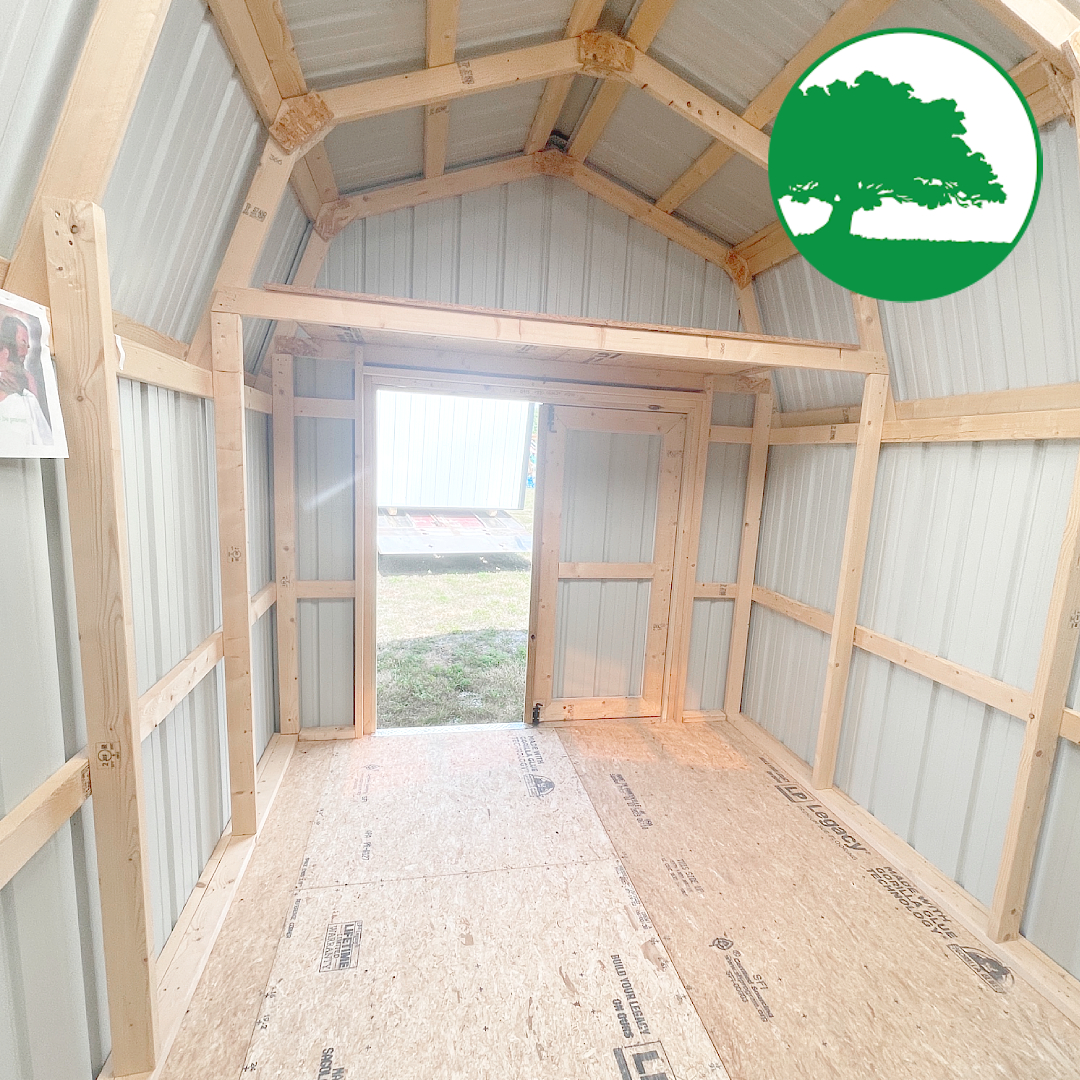 9'x 15' Metal "Lofted Barn" - Image 2