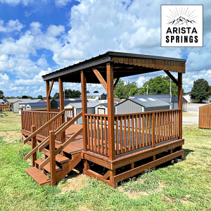 10' x 20' Sunrise "Half Roof Porch"