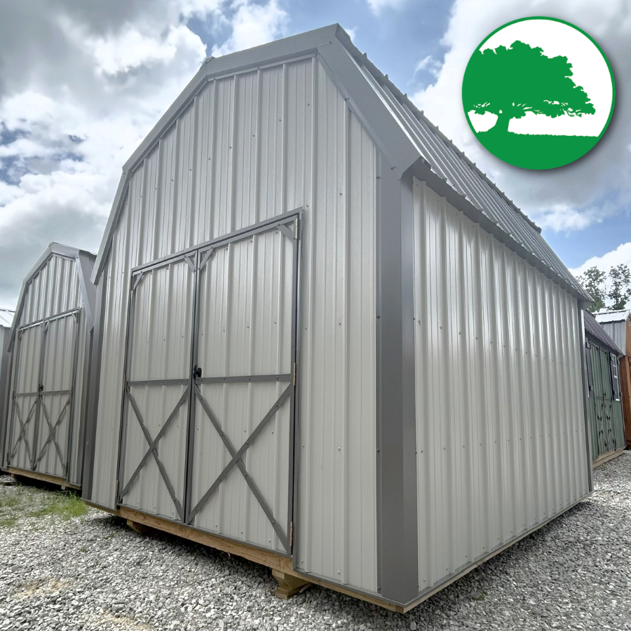10' x 12' Metal "Lofted Barn" - Image 2