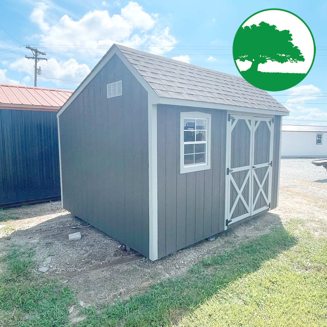 PRE-OWNED 10' x 12' Painted "Quaker Shed" - Image 7