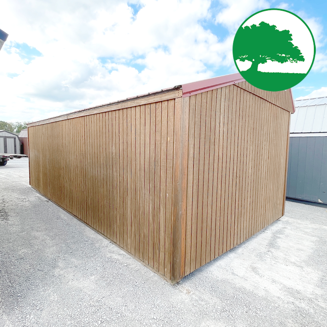 PRE-OWNED 12' x 24' "Animal Shelter w/ Tack Room" - Image 4