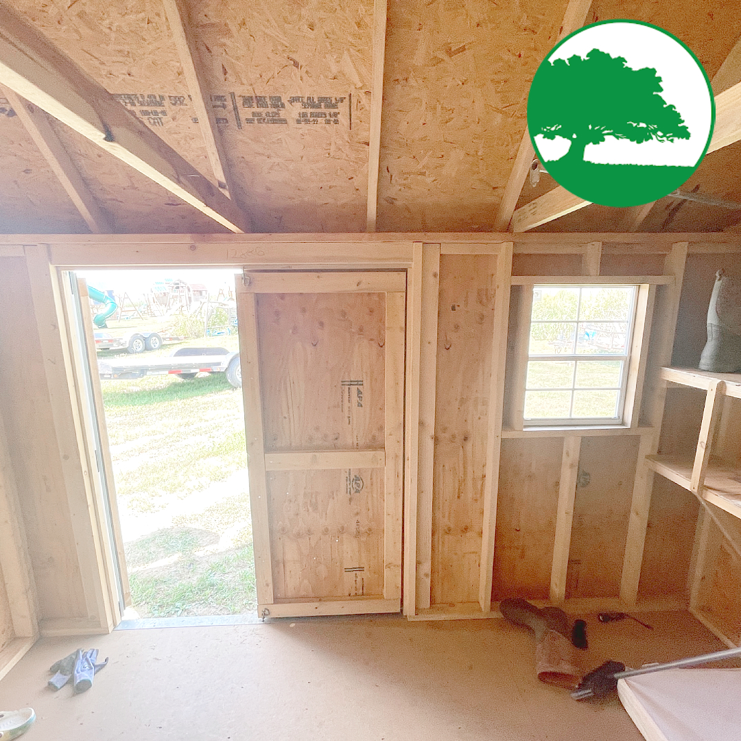 PRE-OWNED 10' x 12' Painted "Quaker Shed" - Image 3