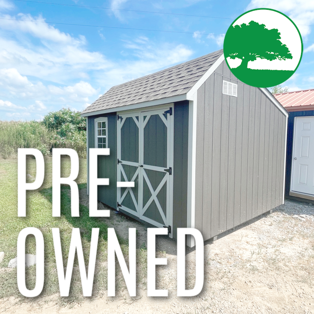 PRE-OWNED 10' x 12' Painted "Quaker Shed"