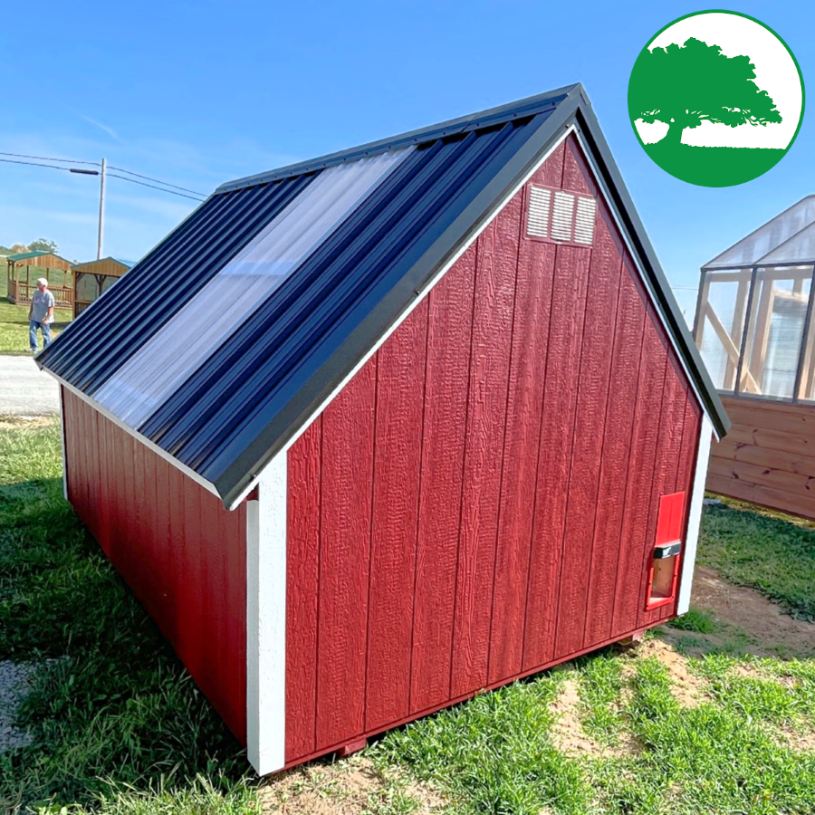 8' x 12' Painted "Chicken Coop" - Image 2