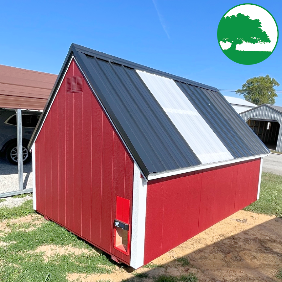 8' x 12' Painted "Chicken Coop" - Image 3