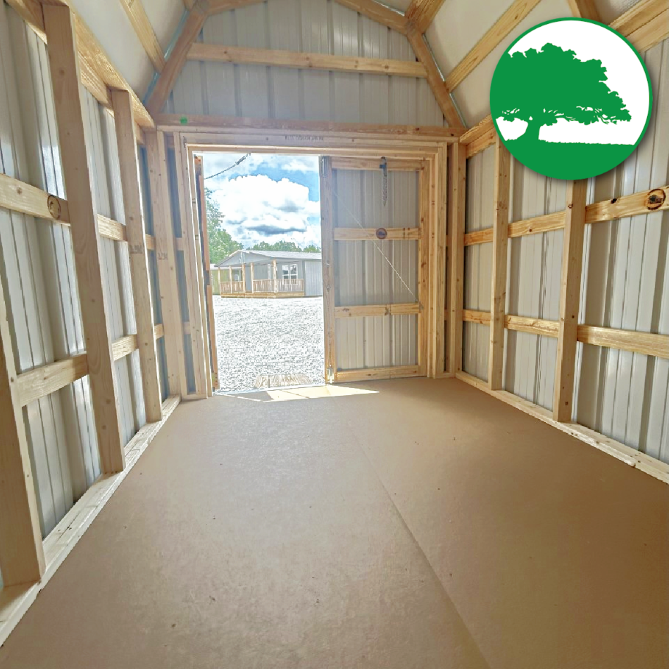 8' x 12' Metal "Lofted Barn" - Image 2