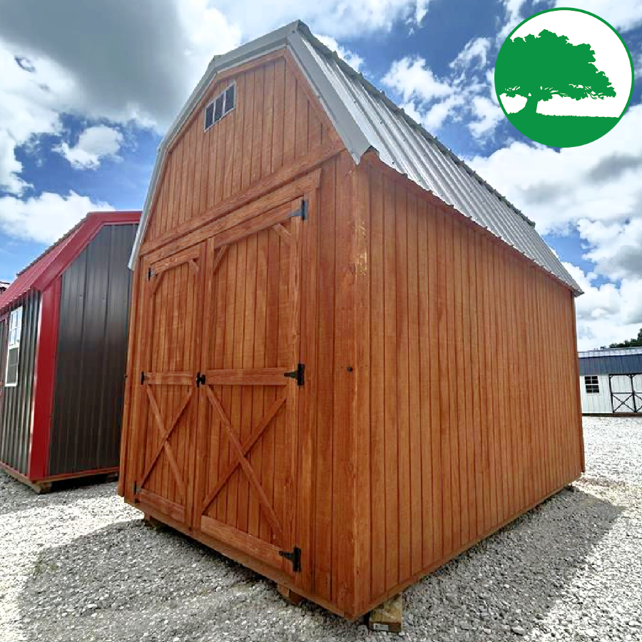 8' x 12' Treated "Lofted Barn" - Image 2