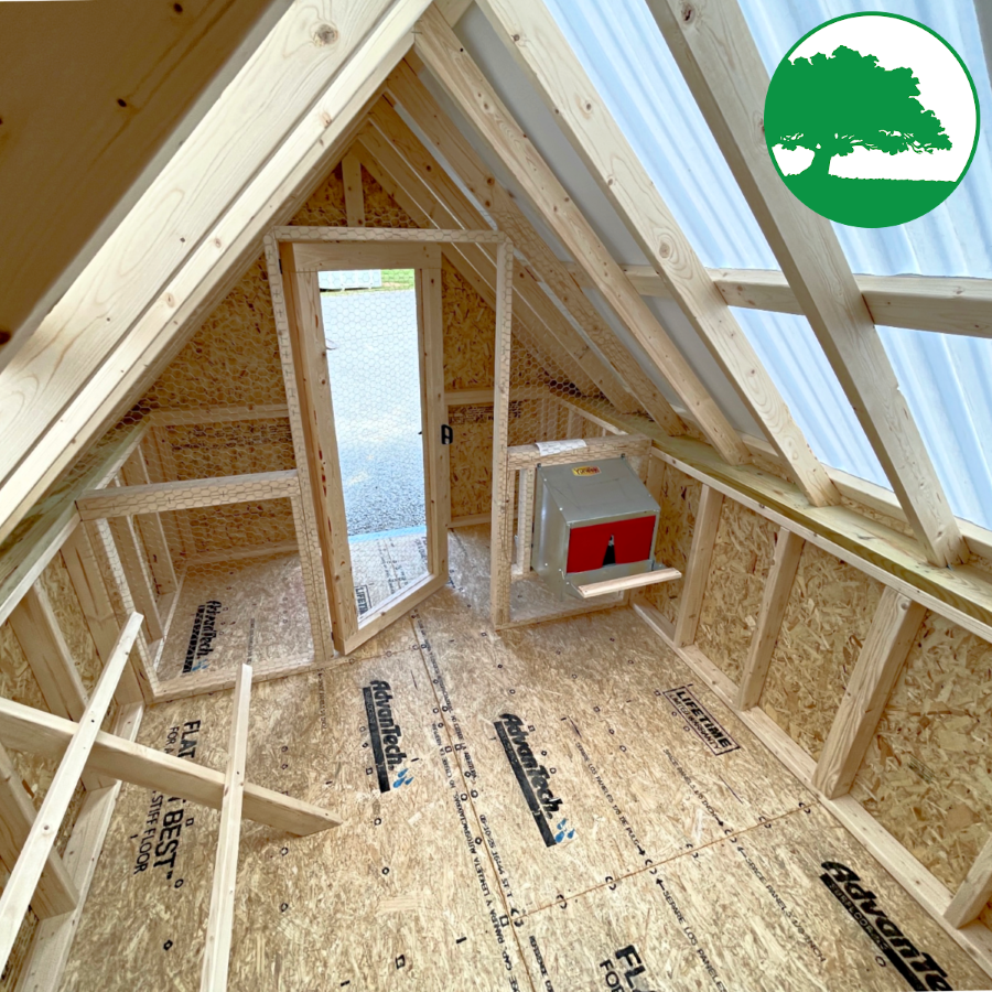 8' x 12' Painted "Chicken Coop" - Image 5