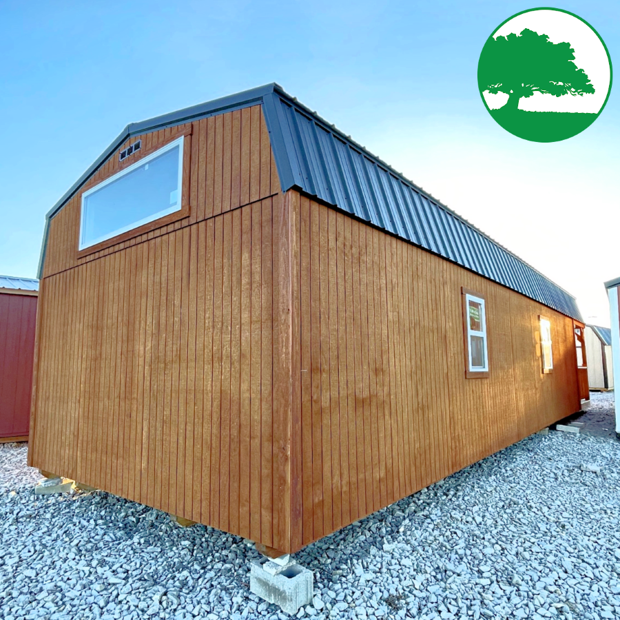 14' x 40' Treated "Lofted Cabin w/ Electric" - Image 3