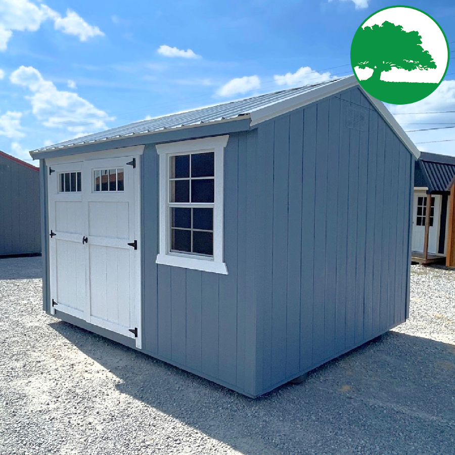 10' x 12' Painted "Side Utility"