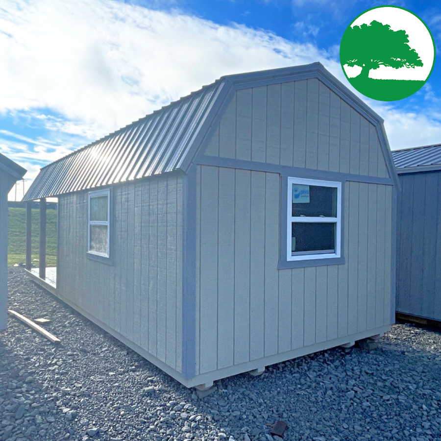 12' x 28' Treated "Deluxe Lofted Cabin" - Image 3