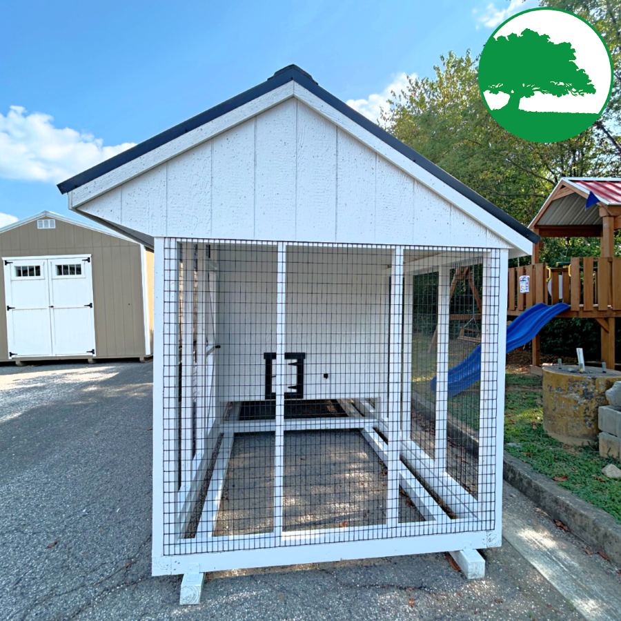 6' x 12' Painted "Combination Coop" - Image 4