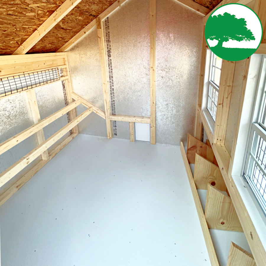 6' x 12' Painted "Combination Coop" - Image 5