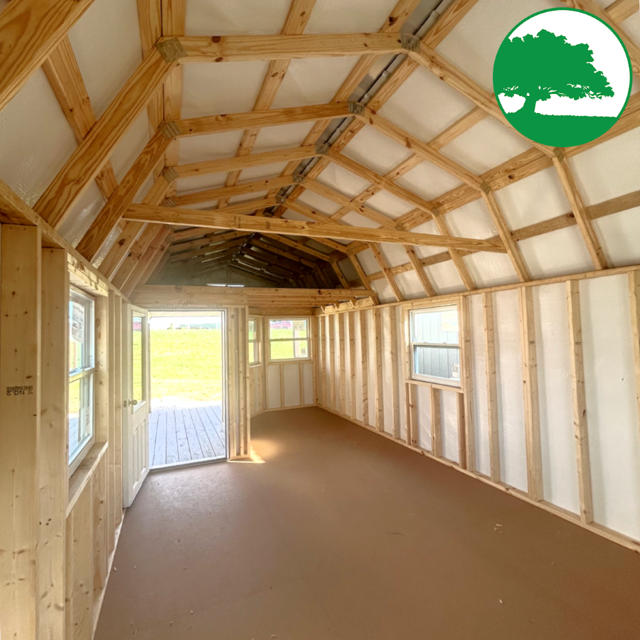 12' x 28' Treated "Deluxe Lofted Cabin" - Image 5